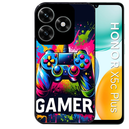 Coque noire pour - honor, x5c