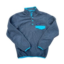 Patagonia Femme Lightweight Synchilla Snap-T Pullover Taille XXS Gris