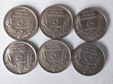 Lot de 6 pièces de monnaie