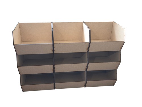 Bacs rangement bois - bacs, en