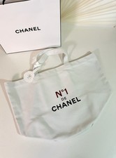 Authentique Tote Bag Chanel No.1 VIP Gift Édition Limited En Coton Écologique