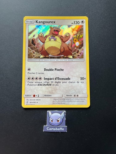 Carte pokémon kangourex - carte,