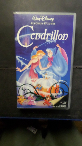 Cendrillon walt disney - cendrillon, vhs