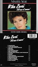 CD 16 TITRES RIKA ZARAI 30 ANS D'AMOUR BEST OF 1991 MASTER SERIE
