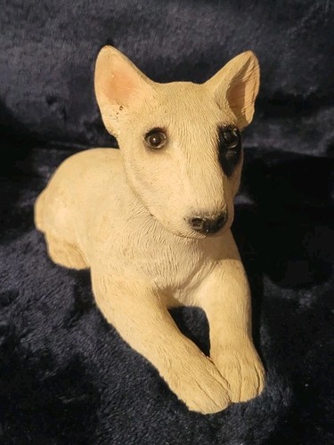 Vintage resin bull terrier - vintage,