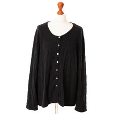 Cardigan femme GUDRUN SJODEN noir taille 2XL 13387