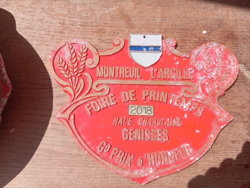Grande plaque concours - plaque,