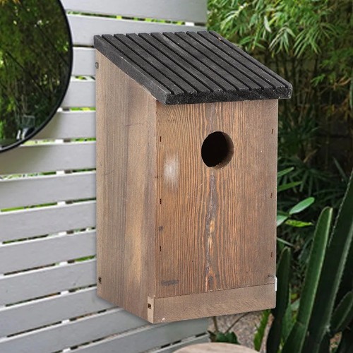 Nichoir oiseaux bois jardin - oiseaux,