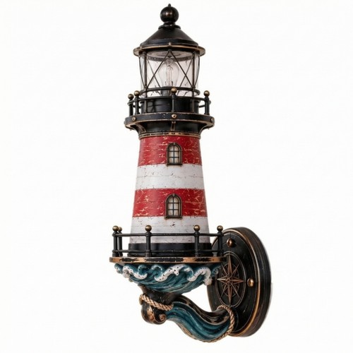 Lampe phare nautique en - lampe,