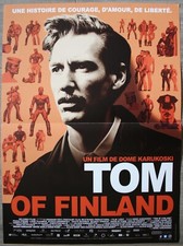 TOM OF FINLAND Affiche Cinéma Pliée 53x40 cm Movie Poster Pekka Strang