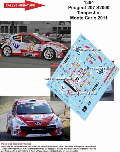 Decals ref 1384 peugeot - ref,