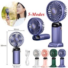 Mini Ventilateur Portable USB Ventilateur Électrique Rechargeable Pliable Portable Batterie