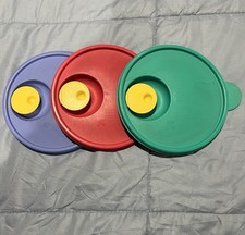 Lot Of 3 Tupperware Lids #1