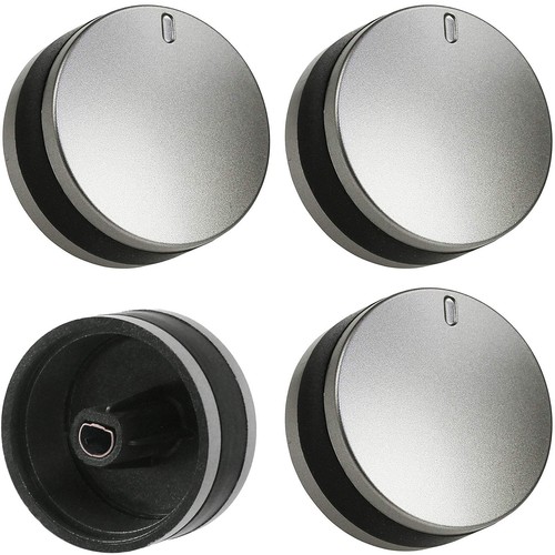 Bouton commande argent - bouton, de