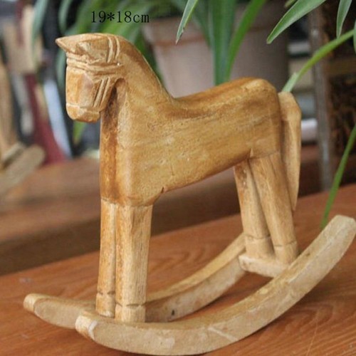 Figurine cheval bascule - figurine,