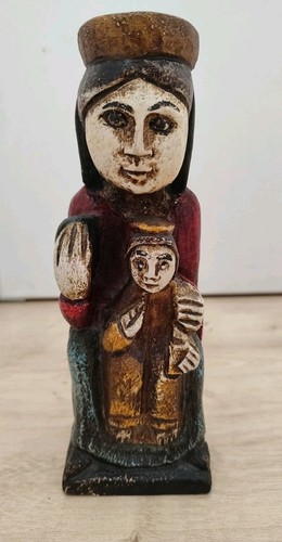 Ancienne statuette religieuse - ancienne,