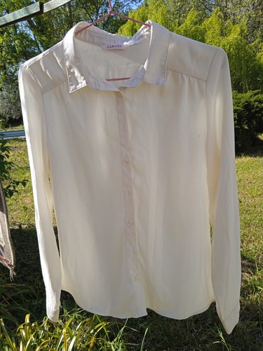 Chemise blanche camaïeu - chemise,