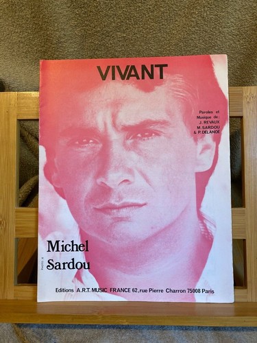 Michel sardou vivant - michel, partition