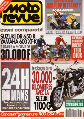 Moto revue 3037 suzuki 1100 - moto,