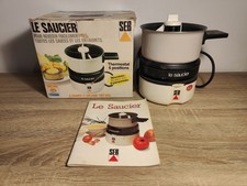 Le Saucier SEB Vintage Années 70/80 avec Boîte & Notice Fonctionnel Rare