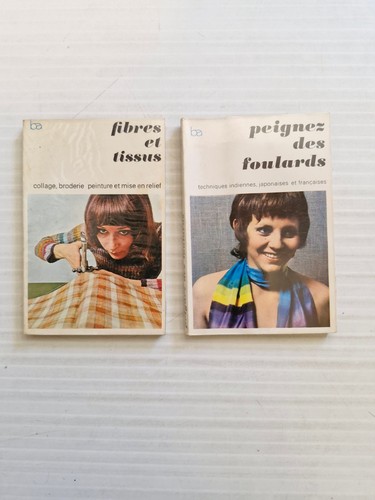 Lot livres fibres - de, 2