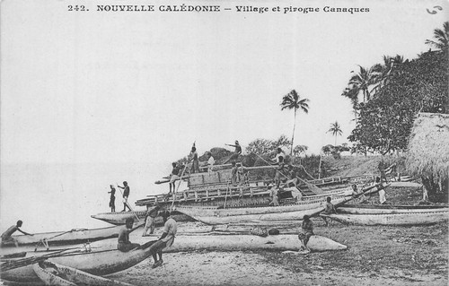 Nouvelle caledonie village - nouvelle,