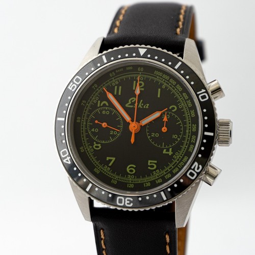 Eska landeron chronographe - -,