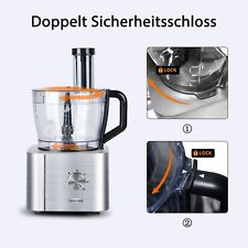 TopStrong silbrig Robot ménager 11in1 Ponceuse multifonctionnelle 3,2 L