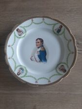 assiette en porcelaine ”NAPOLÉON BONAPARTE ” Moritz ZdekauerAustria