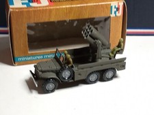 FRANCE-JOUETS CAMION MILITAIRE DODGE LANCE MISSILES  BON ETAT DANS SA BOITE