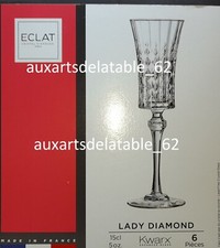 Cristal d'Arques 6 flutes a