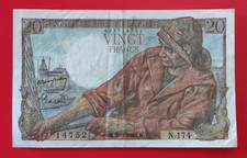 Billet 20 Francs PECHEUR du