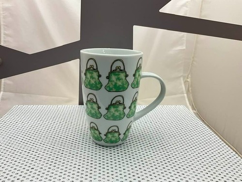 Grand mug blanc motifs sac - , à