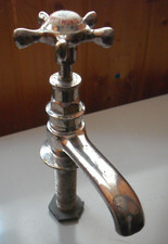 Ancien robinet en laiton chromè L. Bouillet & Cie Monté Carlo