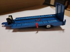 Remorque Plateau  Pyragric 1/43 Avec Son Treuil ( Sans Boite ) Bleu