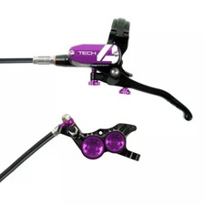 Hope Tech 4 V4 VTT Frein À Disque Hydraulique Arrière Et Levier - Violet