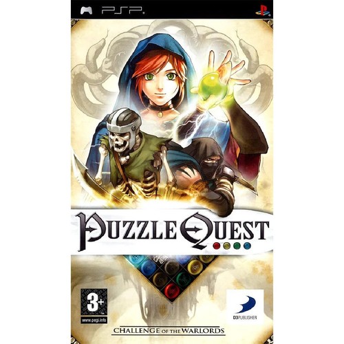 Jeu psp puzzle quest - psp,