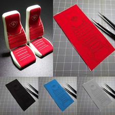 Pour Tamiya Scania 1/14 RC Car Truck Cab Cab Seat Suede Decorative Stickers DIY