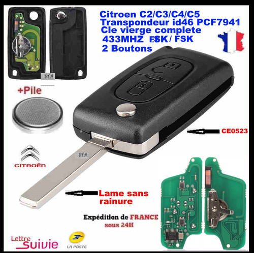 Clé vierge ce0523 c4 - ce0523, c2