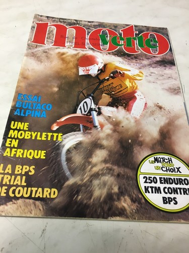 Moto verte 1978 bultaco - 1978,