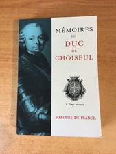 MEMOIRES DU DUC DE CHOISEUL