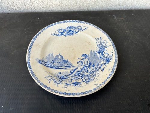 Assiette terre fer lebacqz - terre,