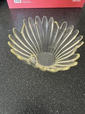 Ancien Petit Pot ,  Coupe  , Bol , Photophore , Bougie En Verre   Effet OURALINE