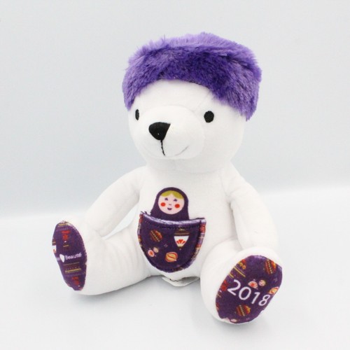 Doudou cerf elan renne - , blanc