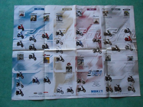 Affiche publicité scooter - affiche, /