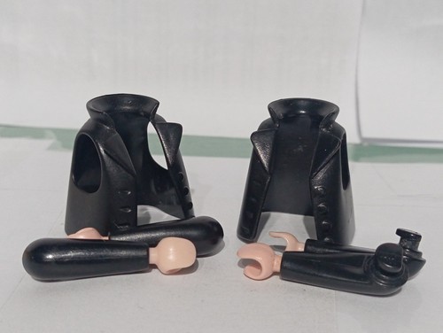 Playmobil gilets bras noirs - playmobil,