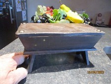 Ancien Pétrin de Boulanger Art Populaire Bois Vide Poches Bijoux Maison Poupée