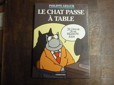 LE CHAT PASSE A TABLE - GELUCK