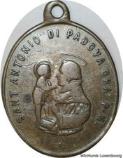 D5454 Medal Italy San Antonio di Padova Ora Francisce Assisiensis Ora Pro Nobis