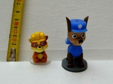 JOUET LOT 2 FIGURINES CHIEN PAT PATROUILLE DESSIN ANIMÉ PAW PATROL